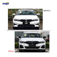 Kit de Carrocería GUGO G20 PP de Plástico Estilo M Sport para BMW Serie 3 G20 G28 2020-2022, Parachoques Delantero y Trasero, Faldones Laterales, Rejilla