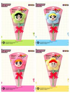 Portachiavi in Peluche HUGKIS Powerpuff Girls, Adorabili Bambole Imbottite di Blossom, Bubbles e Buttercup - Product Image 5