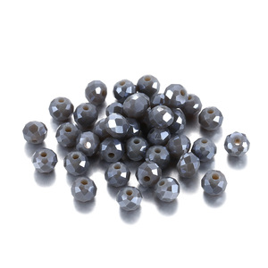 Crystal Glass Beads Mixed Colors 6mm <b>For</b> Jewelry Making Loose Beads Artisan Craft Supplies - Product Image 4