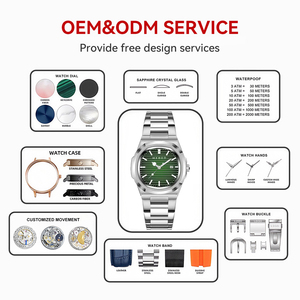 <span class=keywords><strong>Orologi</strong></span> Automatici di Lusso da Uomo con Movimento <span class=keywords><strong>a</strong></span> <span class=keywords><strong>Carica</strong></span> Automatica, Orologio Meccanico Analogico 42mm, Luminoso e Impermeabile - Product Image 4