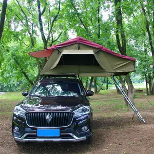 高品质便携式汽车露营屋顶帐篷折叠易于设置