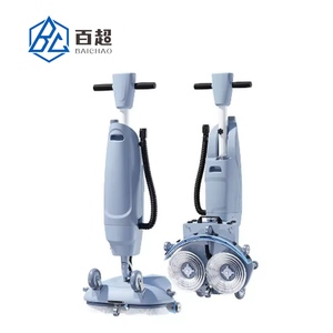 Nettoyeur de sols électrique <span class=keywords><strong>sans</strong></span> <span class=keywords><strong>fil</strong></span> à double moteur, mini-laveuse de sols avec composants en plastique et moteur central - Product Image 2