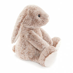 Tavşan Peluş Oyuncak Dolgulu Tavşan, Yumuşak Tüylü Uzun Kulaklı Tavşan Bebek, Çocuklar İçin Sevimli Sarılabilen Peluş Oyuncak Doğum Günü Hediyesi ve Çocuk Odası Dekoru - Product Image 3