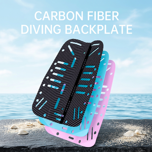 Plaque dorsale de plongée en fibre de carbone, équipement de plongée léger, équipement de natation et de plongée toutes saisons - Product Image 1