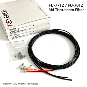 FU-77TZ FU-70TZ M4 ชุดเซ็นเซอร์ไฟเบอร์แบบเกลียว ทนความร้อนได้ เหมาะสำหรับสภาพแวดล้อมที่รุนแรง - Product Image 1