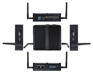 Sharerdp Custom Neuester PC Celeron J6412 J4125 N100 N5095 X86 Mini-Ethernet-PC Lüfter loser Computer Dual Lan 4GB 8GB RAM 256GB - Product Image 2