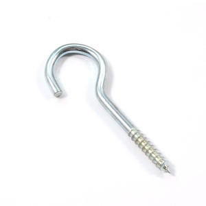 Custom Steel Sheep Horn Augen schraube Verzinkte selbst schneidende Schraube mit Circle Light Hooks Schlaufen ring Nagel M3 M5 M8 Gewinde größen - Product Image 3