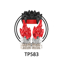 Figuras de Plástico ABS TP1071 del Famoso Videojuego, RYU, KEN, CHUN LI, GUILE, Mini Figuras de Ensamblaje, Bloques de Construcción, Juguetes para Niños