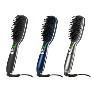 Meilleure <span class=keywords><strong>brosse</strong></span> <span class=keywords><strong>lissante</strong></span> électrique chauffante et peigne lisseur numérique avec écran LCD pour un chauffage rapide - Product Image 4