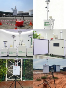 Stazione di monitoraggio della qualità dell'aria AQM-09 per il monitoraggio dell'inquinamento e della polvere atmosferica (PM2.5, PM10) in cantiere - Product Image 3