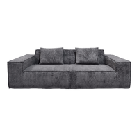 Vente en gros de canapé modulaire sectionnel canapé de salon canapé désossé ensemble de canapé modulaire compressé