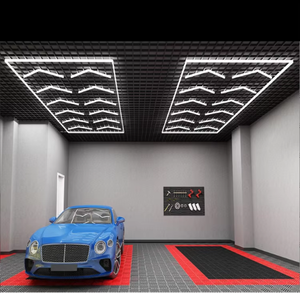 <span class=keywords><strong>Precio</strong></span> de fábrica Hexágono Led Light Car <span class=keywords><strong>Detailing</strong></span> Light Car Showroom Lámpara Taller de reparación de automóviles Luz Led - Product Image 4
