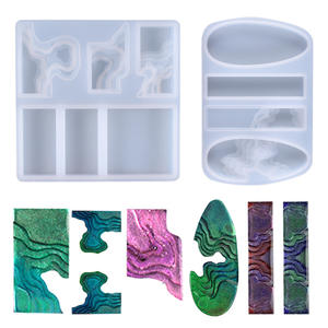 HY جزيرة دلاية من الراتنج قوالب المحيط تحت عنوان نمط سيليكون الايبوكسي قوالب ل DIY جوهرة القرط المفاتيح الراتنج الحرفية - Product Image 3