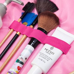 Trousse de Maquillage de Voyage Personnalisée en Flanelle, Organisateur de Maquillage Paresseux, Pochette de Rangement, Trousse de Toilette Beauté, Sac Cosmétique à Cordon pour Femme - Product Image 5