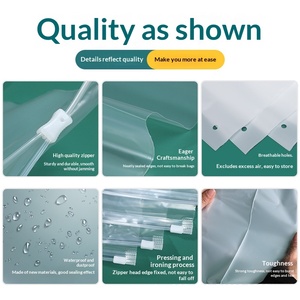 Sacchetto con Cerniera CPE Richiudibile a Colori per Imballaggio Abbigliamento, Commercio <span class=keywords><strong>Estero</strong></span>, E-commerce, Imballaggio Interno, Design Rinforzato - Product Image 5