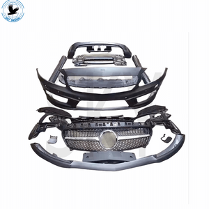 2012-2015 <span class=keywords><strong>Mercedes</strong></span> a Class W176 A180 <span class=keywords><strong>A200</strong></span> Facelift Body Kit Nuevo Parachoques delantero y trasero A45 AMG Incluye clips - Product Image 3