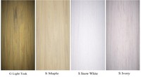 Meilleure Qualité Promotionnel Terrasse Extérieure en Composite Bois-Plastique Ultra-Résistant Plancher en Bois d'Ingénierie
