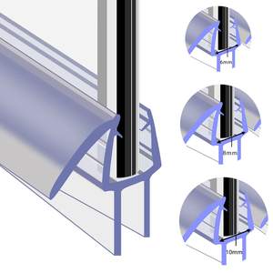 Hydrorelax ללא מסגרת מקלחת דלת תחתון חותם זכוכית מקלחת דלת חותם רצועת עם אורך מתכוונן - Product Image 2