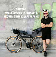 Bolsa Triangular para Cuadro de Bicicleta, 3L, Impermeable, Ligera, con Cierre de Cremallera, para Bicicleta de Montaña, Gravel y Carretera, ¡Oferta!