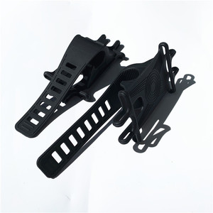 High Quality Custom Logo Black Silicone Bike Motorcycle <b>Phone</b> <b>Holder</b> Grip Adjustable Handlebar Fix Universal Fit Promotional - Product Image 5