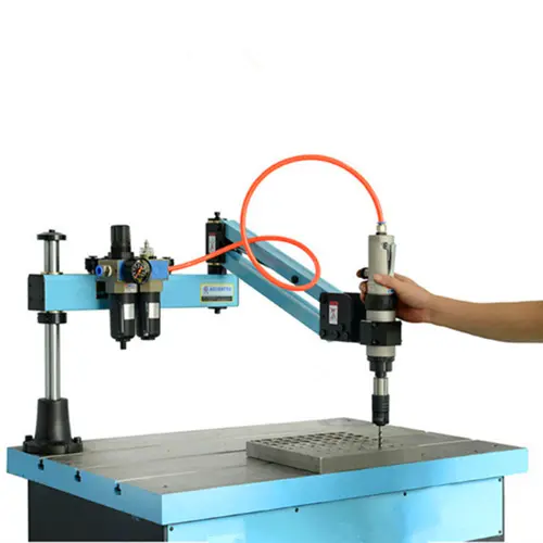 Taraudeuse pneumatique verticale rotative automatique universelle vendre le commerce de perceuse et de taraudage CNC