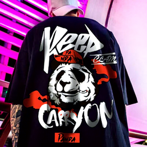 <span class=keywords><strong>Camiseta</strong></span> con hombros pintados con spray estilo grafiti americano para <span class=keywords><strong>hombre</strong></span>, <span class=keywords><strong>camiseta</strong></span> de manga corta de verano, fresca y de alta gama para <span class=keywords><strong>hombre</strong></span> - Product Image 4