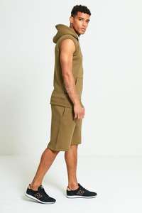 2025 New Design <b>Hoodies</b> <b>Men</b> Blank <b>Hoodies</b> <b>and</b> <b>Shorts</b> <b>Set</b> Custom Oversized <b>Mens</b> Wholesale - Product Image 3