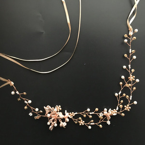 SLBRIDAL-Diadema hecha a mano con cristales y diamantes de imitación para mujer, bandana para el <span class=keywords><strong>pelo</strong></span>, accesorios para el cabello, joyería para mujer - Product Image 6
