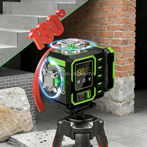 <span class=keywords><strong>Nivel</strong></span> Láser de 16 Líneas 4x360 °   <span class=keywords><strong>Nivel</strong></span> Láser Autonivelante con Líneas Cruzadas Verdes, Apto para Construcción, con Base Elevadora y Estuche Portátil - Product Image 2