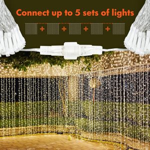 Décoration de Noël avec lumières LED pour mariage, fête de Noël - Product Image 6