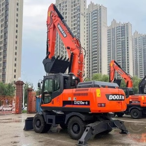 Équipement de terrassement d'occasion DOOSAN DX210w-9, vente à prix réduit, excavatrice sur roues DOOSAN DX210w-9 - Product Image 2