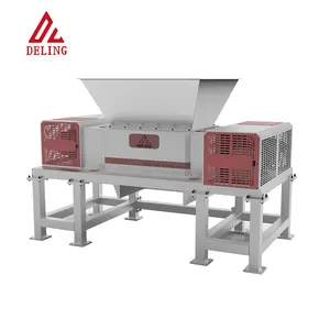 DELING China Manufacturer Plastic Metal Scrap Shredder Machine For Sale Crushing Machines