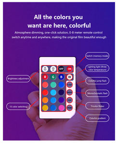 Ampoule à économie d'énergie personnalisée E27 ampoule <span class=keywords><strong>led</strong></span> E27 9w <span class=keywords><strong>LED</strong></span> télécommande ampoule à changement de couleur - Product Image 5