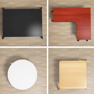 Bàn điều hành Laminate MDF PVC Vỉ gỗ <span class=keywords><strong>Melamine</strong></span> bảng Top - Product Image 2