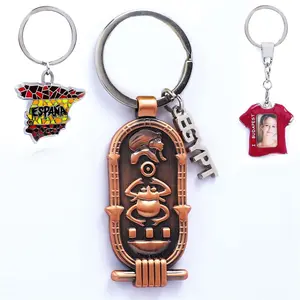 China Cheap Wholesale Key Chain Zinc Alloy Soft Enamel Color Custom Metal Keychain