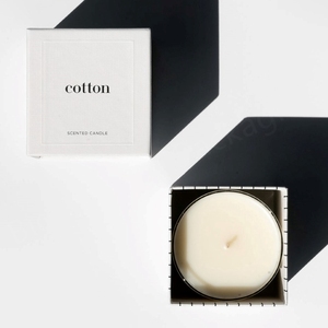 Chất <span class=keywords><strong>l</strong></span>ượng cao Nắp cơ sở cứng nhắc Quà Tặng Giấy nến hộp rỗng trắng kết cấu các tông duy nhất nến hộp giấy bao bì - Product Image 1