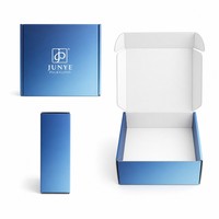 Offre Spéciale Faible MOQ OEM Emballage Cadeau E-commerce Vêtements Boîte en Carton Ondulé à Impression Dégradée Personnalisée avec Logo pour Expédition en Colis Plat