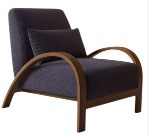 Nordique Minimaliste De Luxe Simple Sherpa Canapé Chaise Serene Casual pour Salon Chambre Hôtel Guesthouse Réception pour Villas - Product Image 5