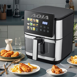 Freidora de Aire Caliente Eléctrica Digital sin Aceite de Alta Calidad con Ventana Visual, Control de Color y Precio de Fábrica para Uso Doméstico - Product Image 1