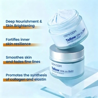 Nouveau baume réparateur au peptide de cuivre GHK-Cu, hydratant anti-âge au suif de bétail nourri à l'herbe, adapté aux peaux sèches et sensibles
