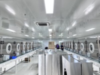 Unité de filtre à ventilateur FFU en acier inoxydable 304 avec contrôle numérique pour salle blanche GMP