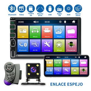 TOPSOURCE Máy Nghe Nhạc Xe Hơi 7081B Thẻ USB Máy Nghe Nhạc Mp5 Rảnh Tay Chơi Ngắn 1 DIN - Product Image 5