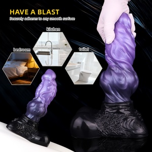 YC-2192 Huge Knot Dragon <b>Dildo</b> 8.5cm Thick Dilator for Women Men Gay Anal Stretching G-spot Stimulation Hands-free Adult Sex Toy - Product Image 1