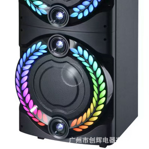 <b>Bluetooth</b> <b>Speaker</b> 12 Inch Dual Subwoofer 3060W Portable Party <b>Speaker</b> With <b>Led</b> Light Rechargeable Battery Outdoor Indoor Use - Product Image 2