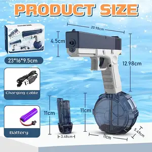 Dewang Agent Sale DDP Door To Door Shipping To France Continuous Shoot Splashing Simulation Automatic Water Gun Toys