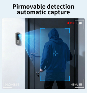 2-Draht-Video-Türsprechanlage 1 Set=F5+B16 10 Zoll TFT-Touchscreen 1024*600 Px IP65 Gegensprechanlage Innenmonitor Einfache Verbindung 2-Draht-System - Product Image 5