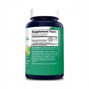 Cápsulas de Clorofila Body Magic de Marca Privada OEM para la Salud y Concentración - Product Image 2