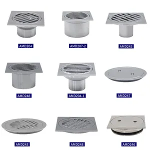 En gros Oem Insert De Tuiles Nettoyer Les Cuivres Cuisine Salle De Bains Anti Odeur Déchets Au Sol Drain de Plancher