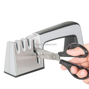 Venta caliente profesional 4 en 1 afilador de tijera para cuchillos afilado de bordes malvados para cuchillos rectos y dentados - Product Image 6