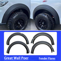 Kit complet de garnitures en caoutchouc pour carrosserie GWM Poer Pickup, décoration extérieure pour véhicules utilitaires et tout-terrain, installation facile